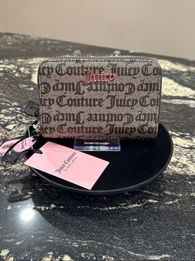 Juicy Couture Brown Monogram Wallet